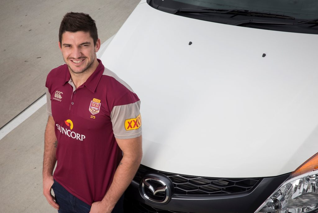 QUEENSLANDER! Matt Gillett uses a Mazda BT-50 ute as an ideal family and dog hauler QUEENSLANDER! Matt Gillett uses a Mazda BT-50 ute as an ideal family and dog hauler